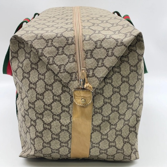 Authentic Gucci PLUS Large Tote Bag PVC Sherry Line GUCCI PLUS GUC - Picture 6 of 16